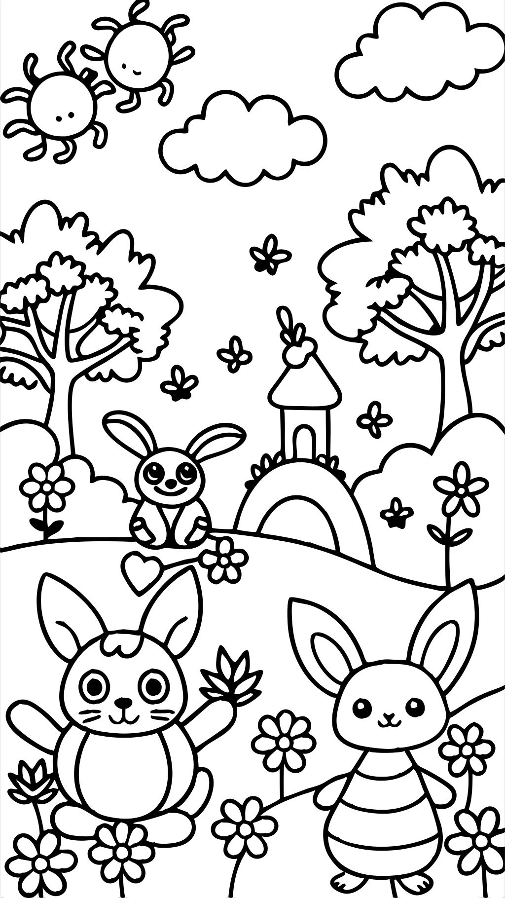 coloring pages printable for kindergarten